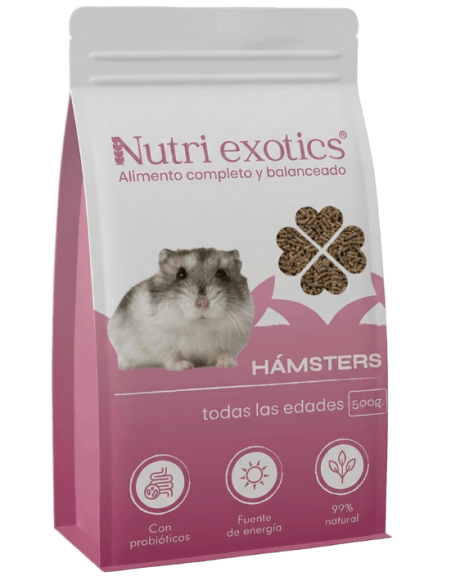 Nutri exotics alimento para hamsters