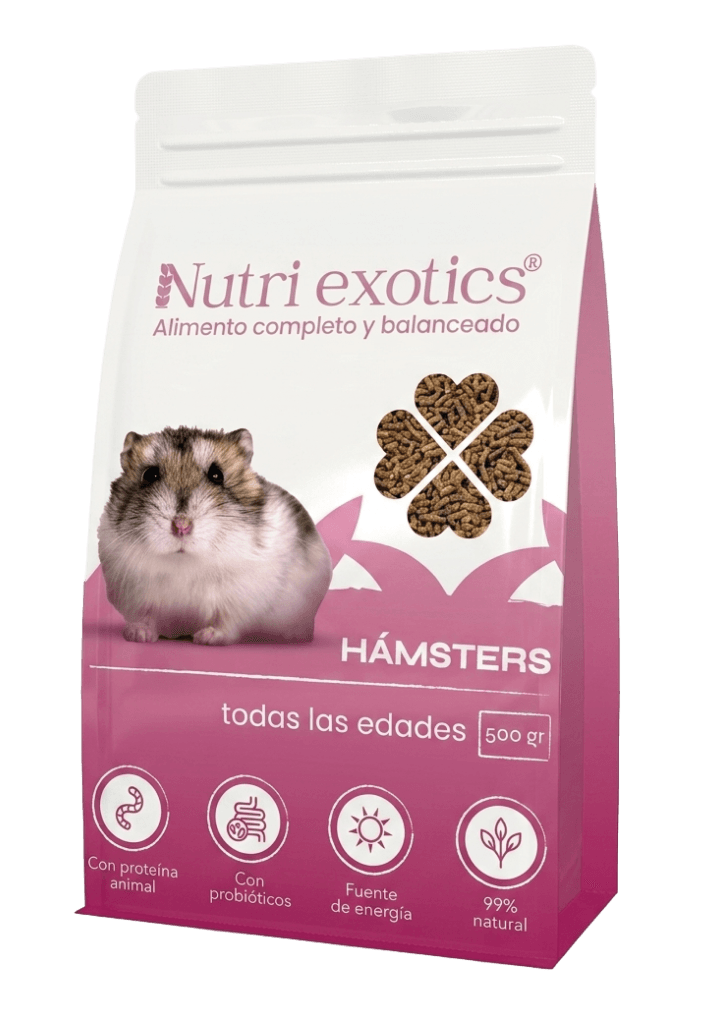 Nutri exotics alimento para hamsters