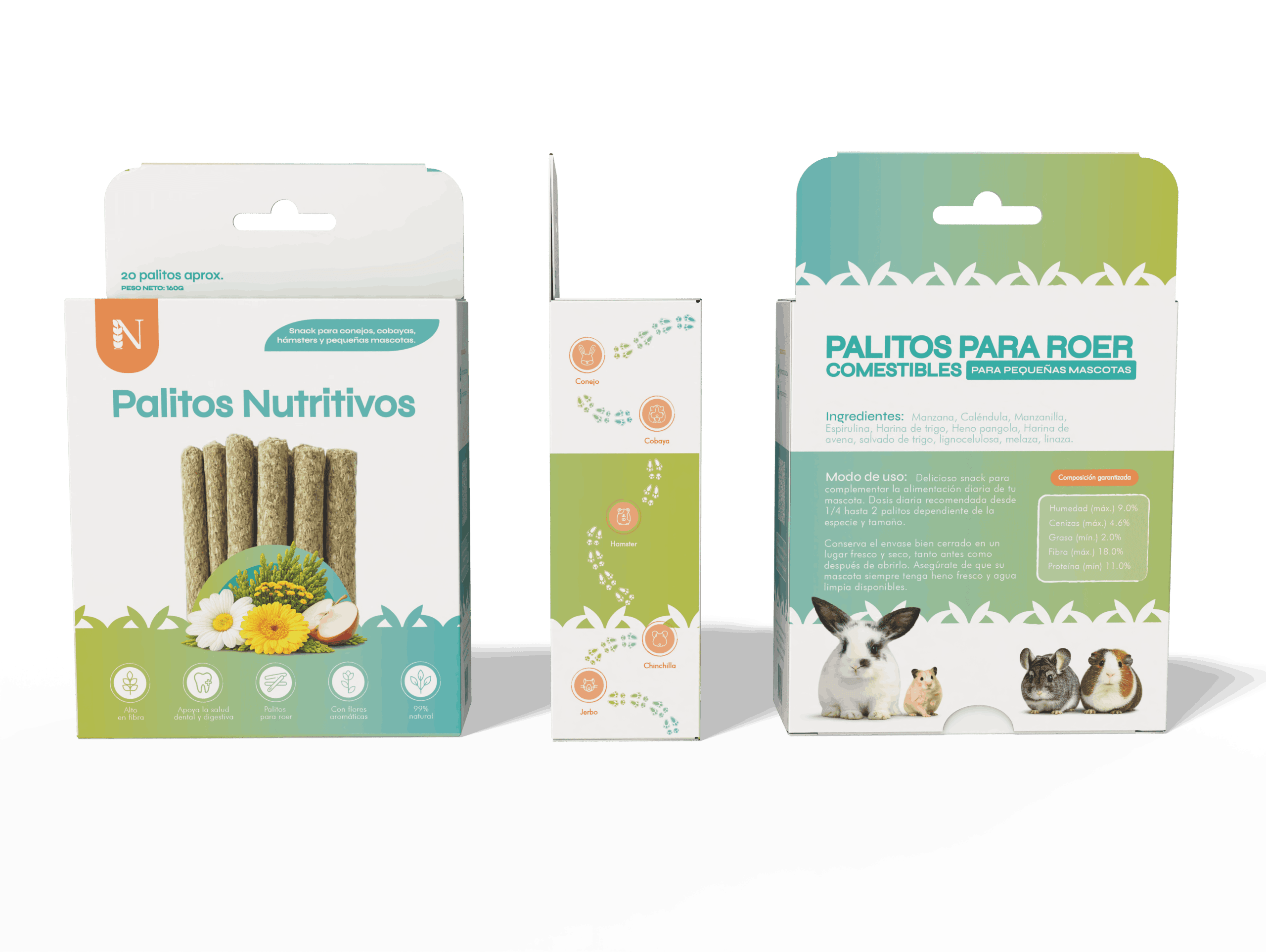Palitos Nutritivos para Roer Nutri exotics